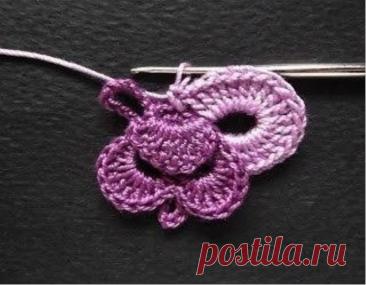 Crochet Bulk Flower Free Pattern