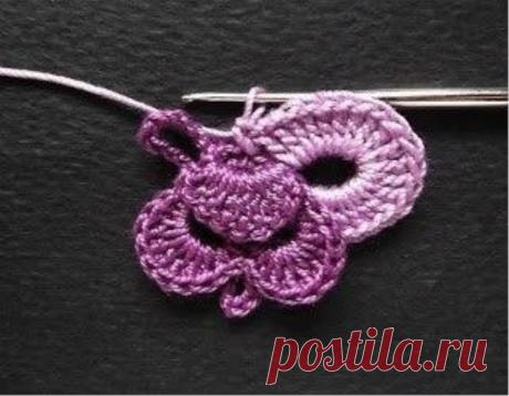 Crochet Bulk Flower Free Pattern