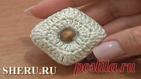 Вязаные пуговицы