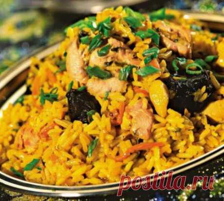 Рецепт плова с черносливом и курицей