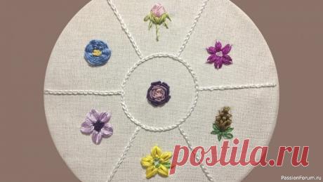 7 полезных декоративных элементов вышивки для начинающих гладью | Другие виды вышивки Добрый день, девочки!&nbsp;Вышивка для начинающих.Предлагаю Вашему вниманию 7 полезных декоративных элементов вышивки:1. Бутон розы&nbsp; - 0:15&nbsp;   &nbsp; &nbsp;&nbsp;Стебельчатый шов - 02:23&nbsp;2.  Цветок для начинающих 1 - 02:48&nbsp;   &nbsp; &nbsp;&nbsp;Французский узелок -...