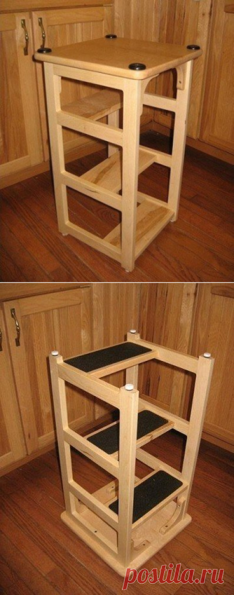 Как совместить табуретку и лесенку — DIYIdeas