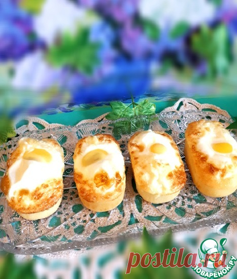 Корейский яичный хлеб 