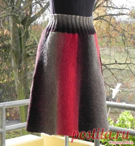 Моя юбочка из кауни Grey-Red - Страна Мам