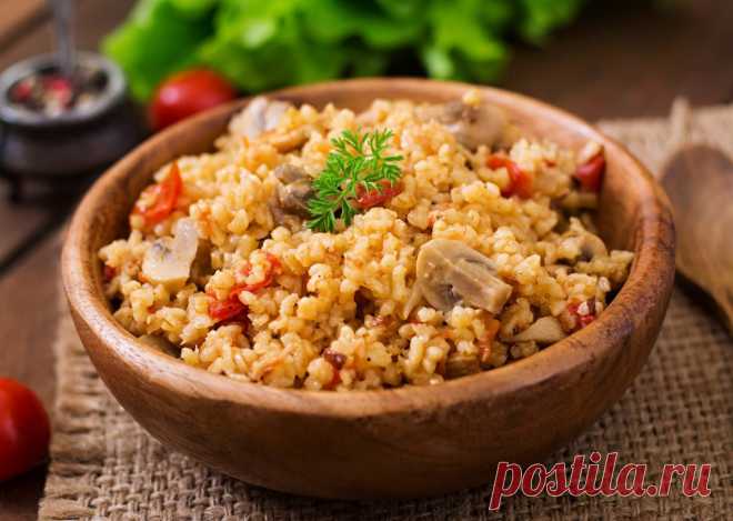 Плов из булгура по-турецки с овощами и ароматными специями. Была невкусная каша, стало произведение искусства • Сияние Жизни