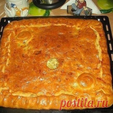 Любимый бабушкин курник - очень сочный и вкусный