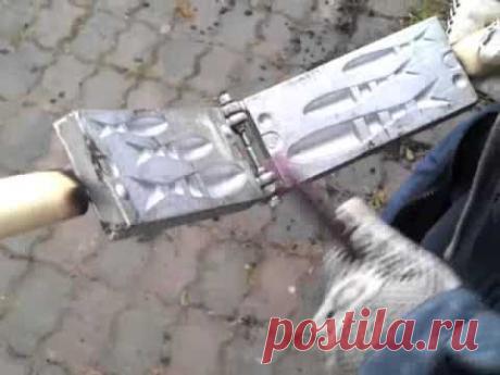 Изготовление поролоновых рыбок.