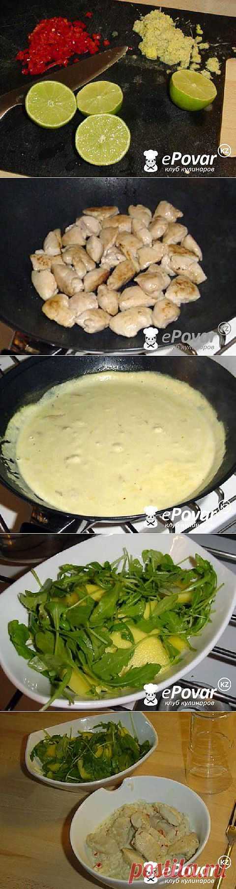 Курица с рисом и манго — Рецепт приготовления с фото — Горячие блюда, Блюда из птицы