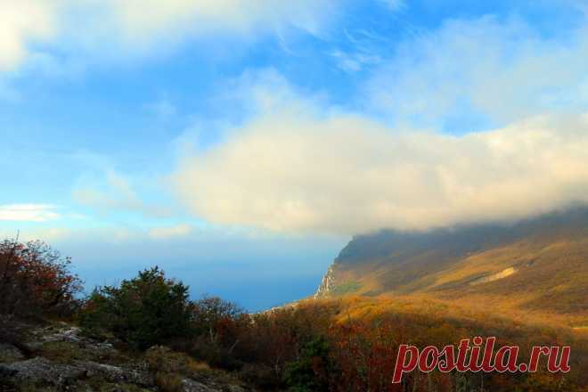 Туча на Куш-кая. ЮБК.