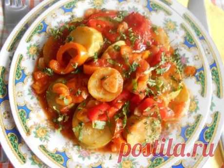 Это рагу из кабачков настолько простое и вкусное, что я готовлю его все лето едва ли не каждый день - Будет вкусно - Медиаплатформа МирТесен