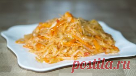 Тушеная капуста по-русски