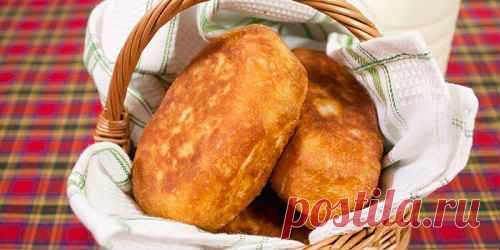 Пирожки с Картошкой, Жареные на Сковороде - Рецепт с Фото