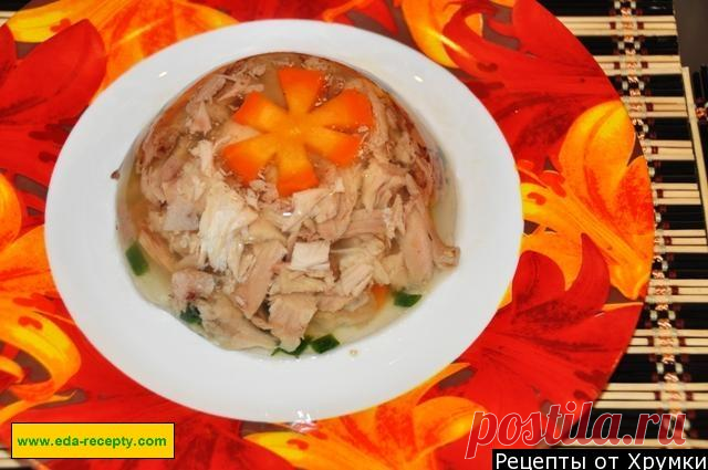 Куриный студень холодец из курицы