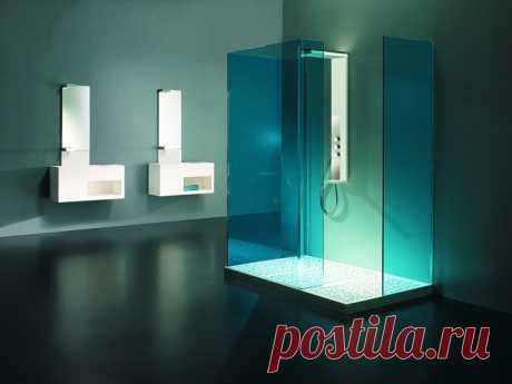 Идеи оформления ванной комнаты с душевой кабинкой