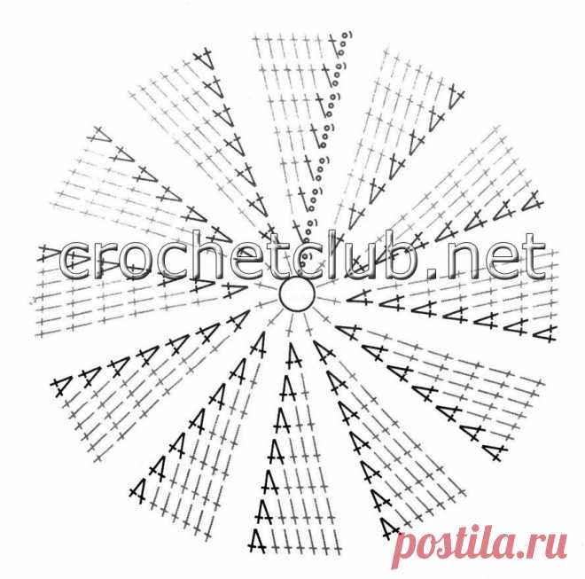 Двухцветная шапочка крючком - Вязание Крючком. Блог Настика