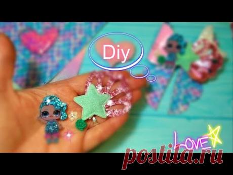 2 bows 🎀Шикарные 🎀 Лол Русалочка,и заколочка 🎀Laço🎀 DIY for the princess 🎀