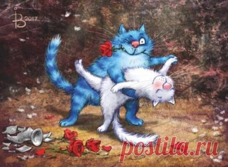 - Вась, а Вась... А почему у людей всё так сложно?...
- А они, Мурка, много думают о ерунде всякой...