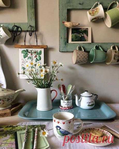 (4) Blueberries and Cream Antiques and Delicious Desserts - Home