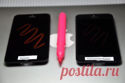 Как проверить оригинальность запчастей Apple?