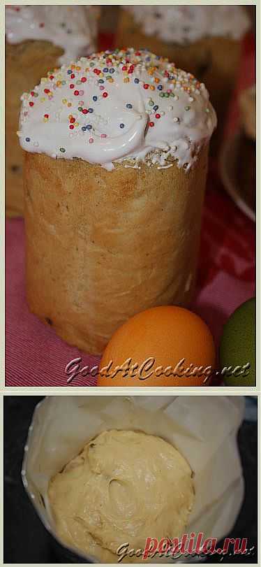 Рецепт пасхального кулича из венского теста с пошаговыми фотографиями | GoodAtCooking.net