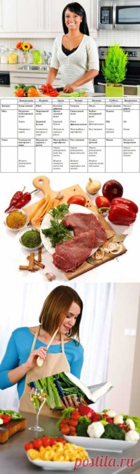 (+1) - Круговое меню: как кормить семью вкусно и разнообразно? | МОЙ ДОМ