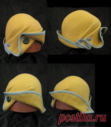 1940's Inspired Felt Hat by ~Viszay on deviantART. Picture only | Hat Tutorials and Inspiration | Ideas, Pictures and Design