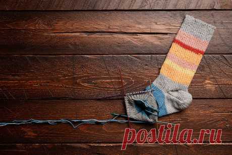 Как вязать носки спицами: инструкция, советы, схемы