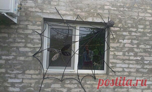 Решетка на окно! / Арт-объекты / ВТОРАЯ УЛИЦА