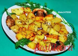 Хрустящая картошечка. Варианты для духовки и микроволновки.. Рецепт c фото от katerinka.kz 28 октября 2008, 02:42, мы подскажем, как приготовить!