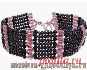 Мастера рукоделия - рукоделие для дома. Бесплатные мастер-классы, фото и видео уроки - Видео мастер-класс: Браслет елочкой