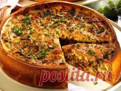 Пирог с мясом – рецепт