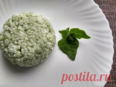 Вкусный «Зелёный рис». На самом деле гарнир из риса может быть не только белым. Делюсь рецептом натуральной подкраски - Ваши любимые рецепты - медиаплатформа МирТесен