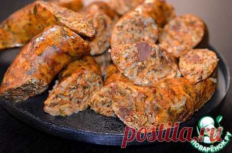 Колбаски ливийские &quot;Осбан&quot; с рисом - кулинарный рецепт