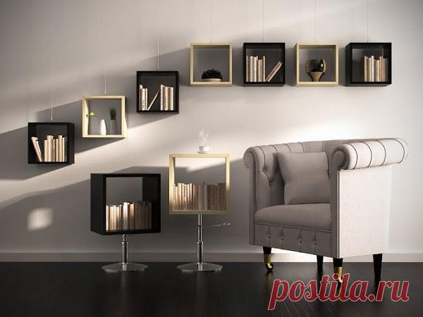 Открытые полки в интерьере — Наши дома