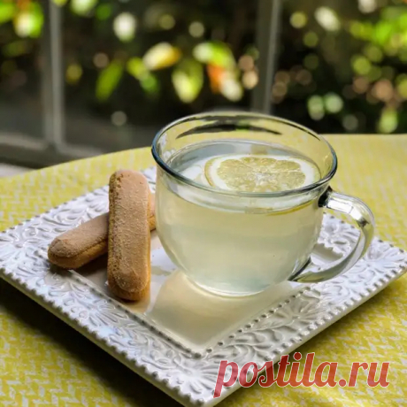 Чай с медом и лимоном - ФотоРецепт - медиаплатформа МирТесен