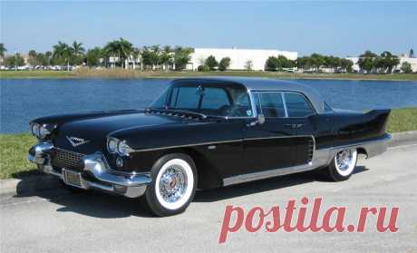 1957 Кадиллак Эльдорадо БРОГАМ 4-дверный седан - 63861 - аукционе Барретта-Джексона компания - величайшего коллекционера Автомобильные аукционы Продается* в Палм-Бич 2008 - Лот № 677 1957 Кадиллак Эльдорадо БРОГАМ 4 двери седан