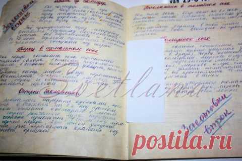 Рецепты из тетрадки ... Болгарское лечо