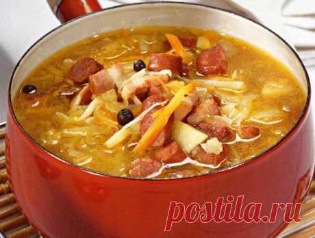 ВКУСНЕЙШИЕ ЩИ С КОПЧЁНОСТЯМИ