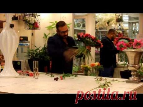 Уроки флористики Славы Роска. Мастер-класс