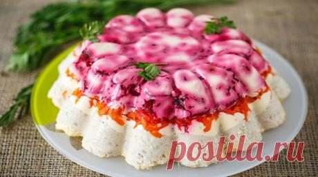 Нежнейшее Заливное «Селедочка под шубкой»