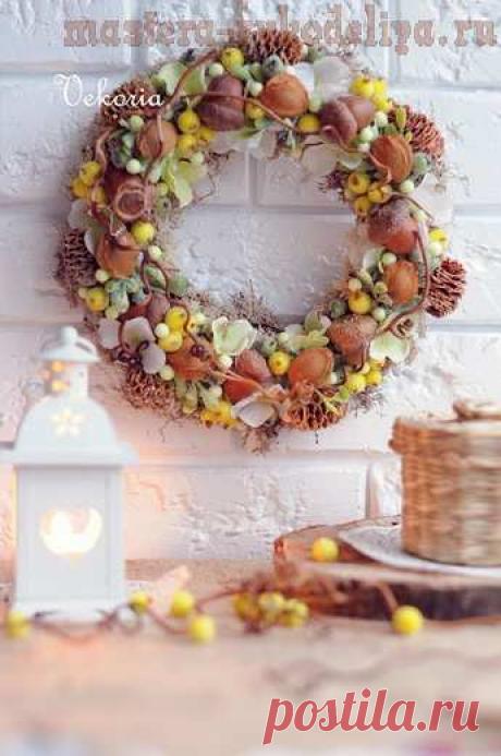 Мастер-класс по флористике: Весенний венок