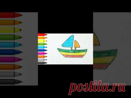 How to draw a sai || Drawing - Coloring #shorts