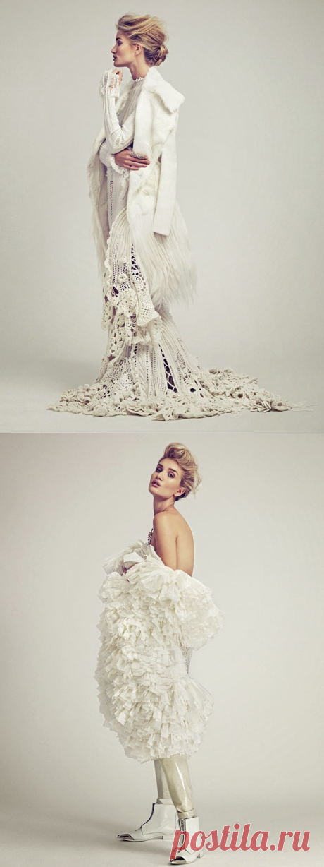 Потрясающая Рози Хантингтон-Уайтли (Rosie Huntington-Whiteley) в фотосессии Джеймса Макари (James Macari) для журнала Vogue Mexico (ноябрь 2014)