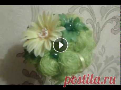 Топиарий с летним настроением В прохладное весеннее время Поднимает настроение...