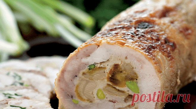 Как приготовить куриный рулет в бутылке