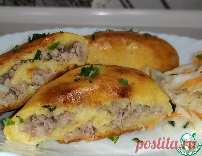 Картофельники с фаршем в духовке