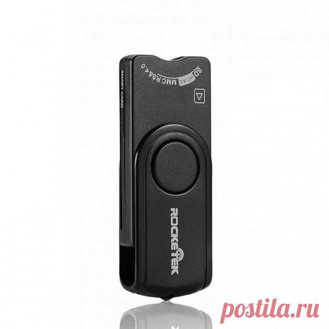 Rocketek usb2.0 card reader sd tf memory card id bank emv 4 in 1 smart card reader 4 in 1 Sale - Banggood.com