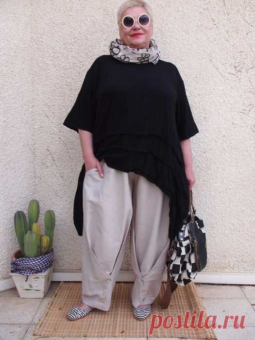 Мода для полных дам-любителей "бохо"-стиля