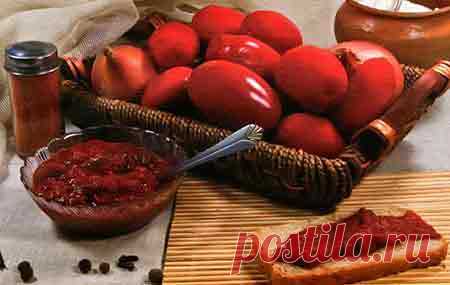 Томатная паста в домашних условиях рецепт приготовления