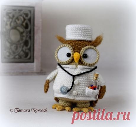 ХВАТИТ БОЛЕТЬ!Совушка крючком